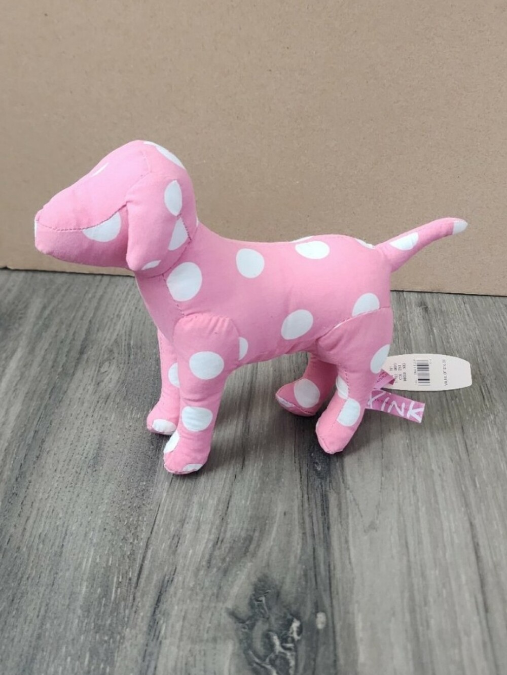 Vs Pink Polka Dot Dog